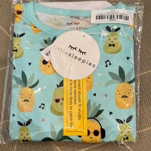 Little Sleepies pineapple Jammie’s short 4T
